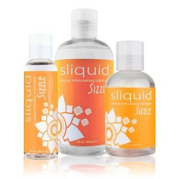 Our Most Highly Recommended Lubes: SLIQUID SIZZLE & SOUL.